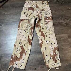 Vintage Desert Camo Cargo Pants - Y2K Streetwear